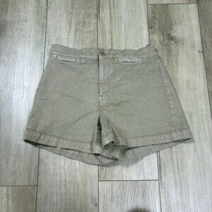 Madewell The Emmett Short: Welt Pocket Edition in Desert Tan Khaki Size 27